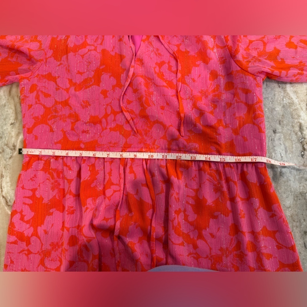 Women’s SUGARLIPS Carolina Reaper Kristen Tiered Midi Dress- Size XS - Picture 10 of 11